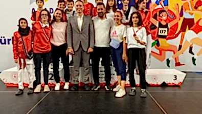 Doğuş Spor Tekvando Sporcumuz Nisa Çolak Türkiye Üçüncüsü Olmuştur