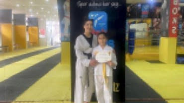 Doğuş Spor  Ayşe  Hoca  Tekvando Seansı Görseler